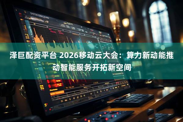 泽巨配资平台 2026移动云大会：算力新动能推动智能服务开拓新空间