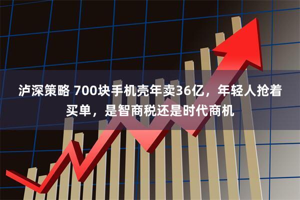 泸深策略 700块手机壳年卖36亿，年轻人抢着买单，是智商税还是时代商机